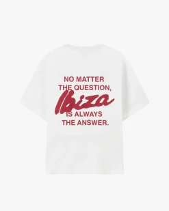 Nude Project Answer Tee White Fashion