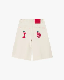 Nude Project Apple Crew Denim Shorts Raw Sale