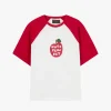 Nude Project Apple Crew Raglan Tee New