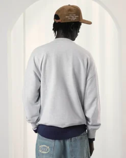Nude Project Apple Crew Sweatshirt Grey Melange Hot