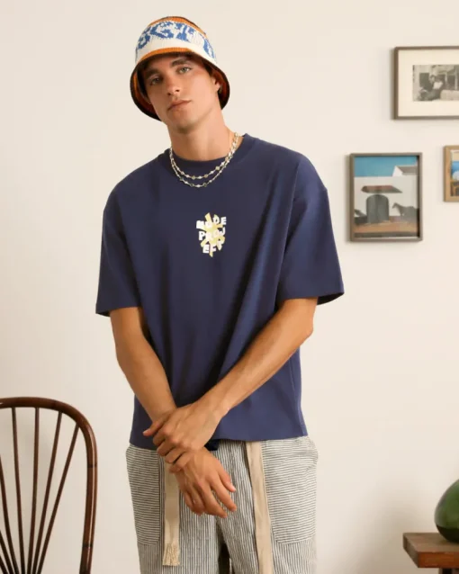 Nude Project Astro Tee Navy Best