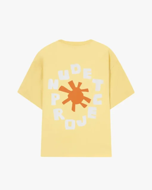 Nude Project Astro Tee Pale Banana Clearance