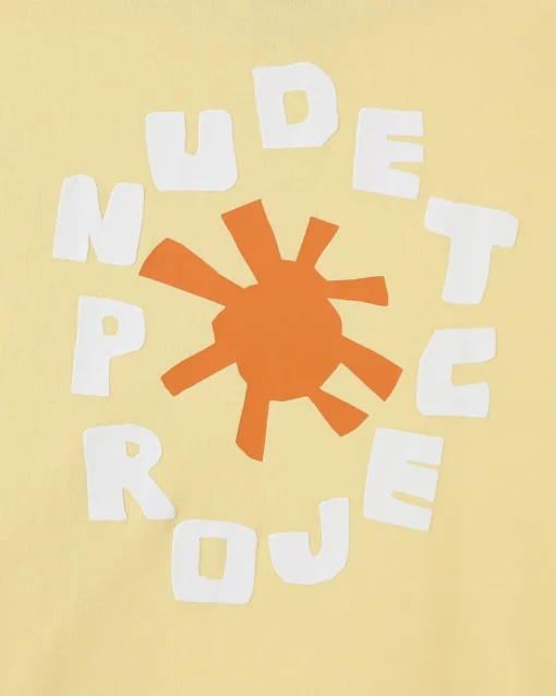 Nude Project Astro Tee Pale Banana Clearance