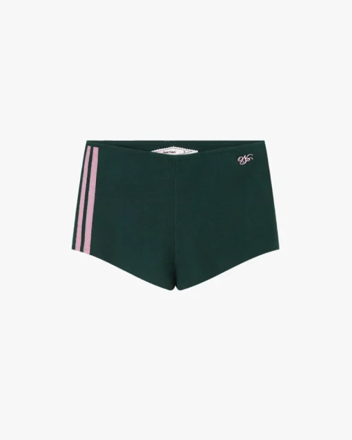 Nude Project Bacuri Knit Culotte Green Hot