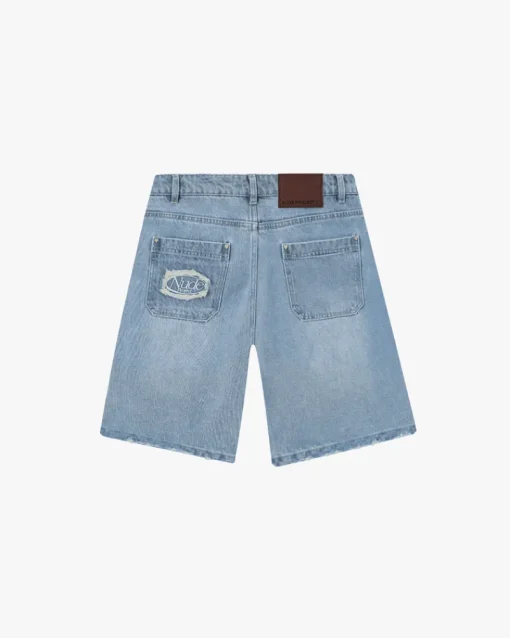 Nude Project Basic Denim Shorts Blue Best