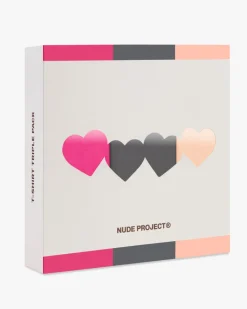 Nude Project Basic Tee Pink 3Xpack Best