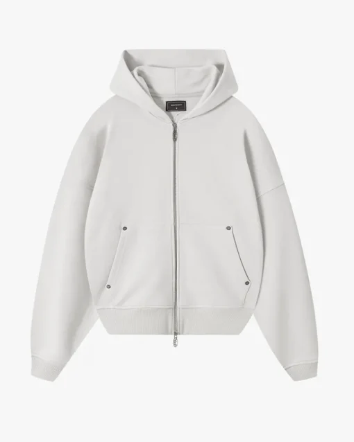Nude Project Beast Zip-Up Hoodie Grey Outlet
