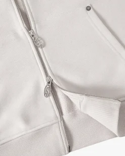 Nude Project Beast Zip-Up Hoodie Grey Outlet