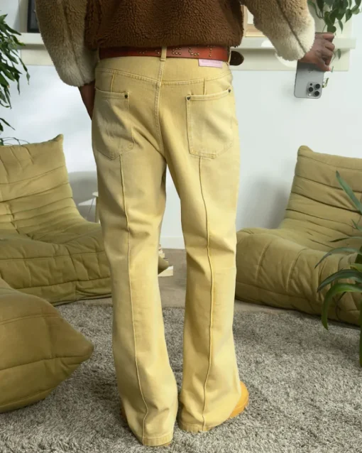 Nude Project Bootcut Jeans Yellow Sale