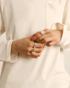 Nude Project Brasil Ring Silver New