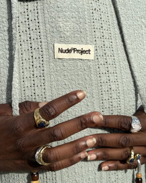 Nude Project Brasil Ring Silver New