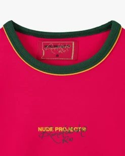Nude Project Brazil Tee Pink Online