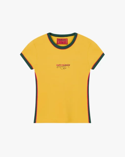 Nude Project Brazil Tee Yellow Fashion
