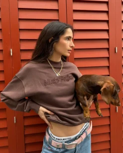 Nude Project Brun Sweatshirt Brown Hot