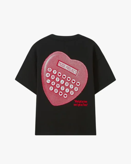 Nude Project Calculator Tee Black Discount