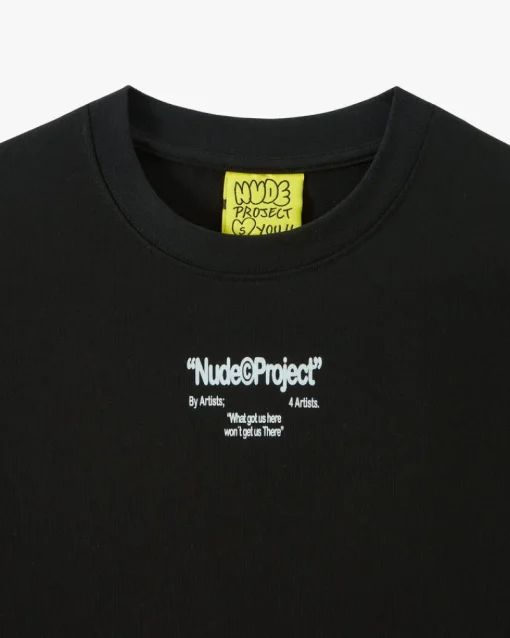 Nude Project Calculator Tee Black Discount