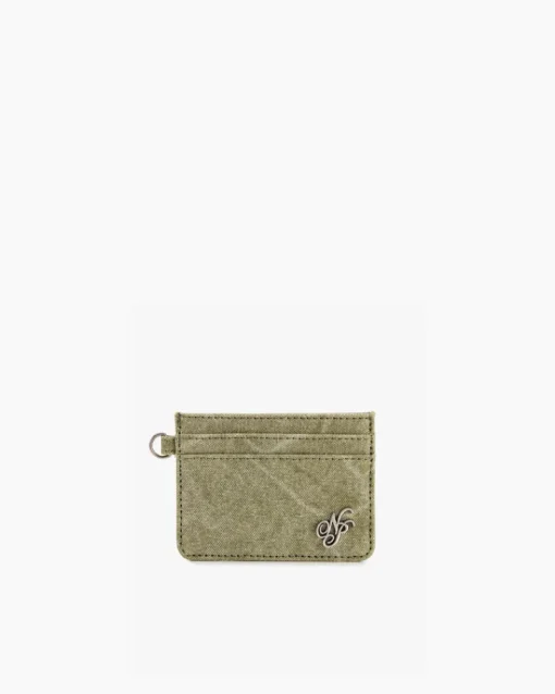 Nude Project Canvas Cardholder Green Online