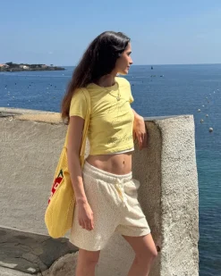 Nude Project Cereza Top Yellow Hot