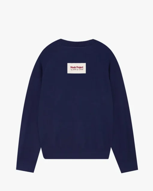 Nude Project Cerise Knit Sweater Navy Online