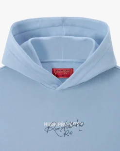 Nude Project Champion Hoodie Light Blue Outlet