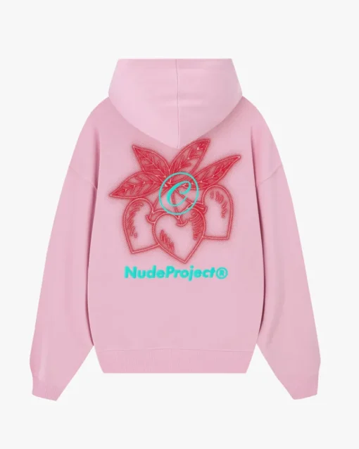 Nude Project Cherry Bomb Hoodie Pink Hot