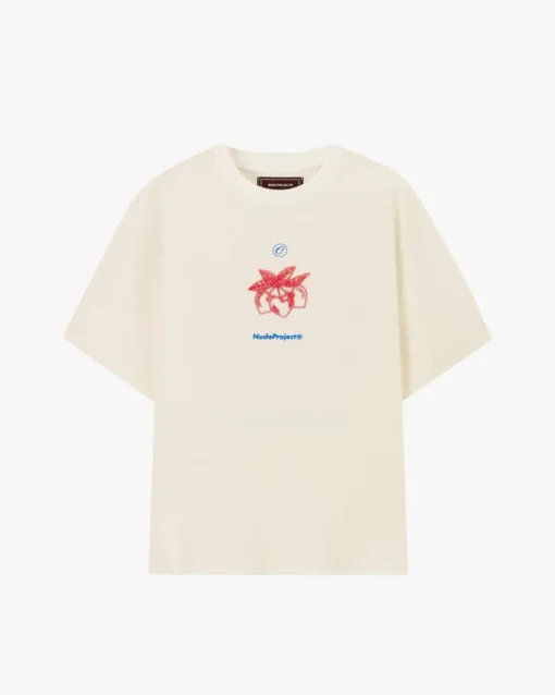 Nude Project Cherry Bomb Tee Marshmallow Outlet