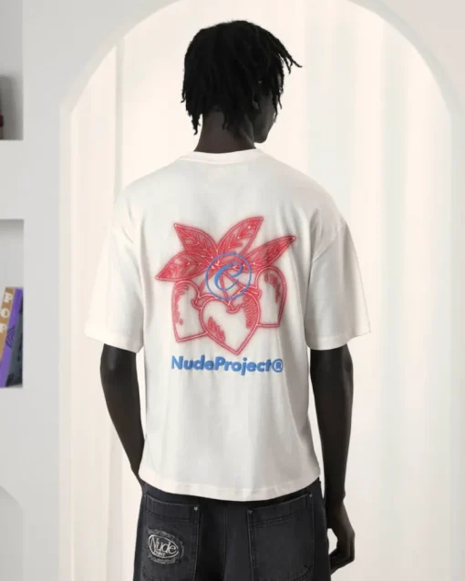 Nude Project Cherry Bomb Tee Marshmallow Outlet
