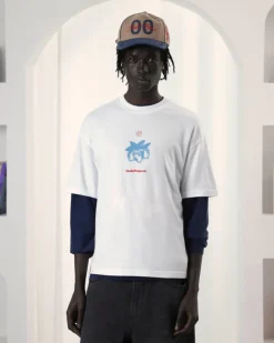 Nude Project Cherry Bomb Tee White Hot