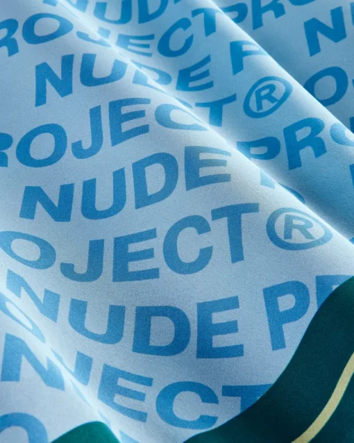 Nude Project Classic Handkerchief Logo Blue Discount
