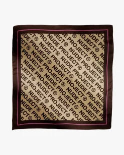 Nude Project Classic Handkerchief Logo Brown Outlet
