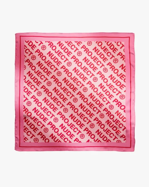 Nude Project Classic Handkerchief Logo Pink Online