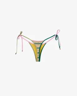 Nude Project Costa Bikini Bottom Stripes Hot