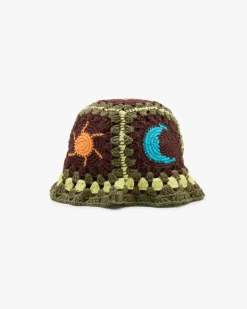 Nude Project Crochet Bucket Hat Fantasy New