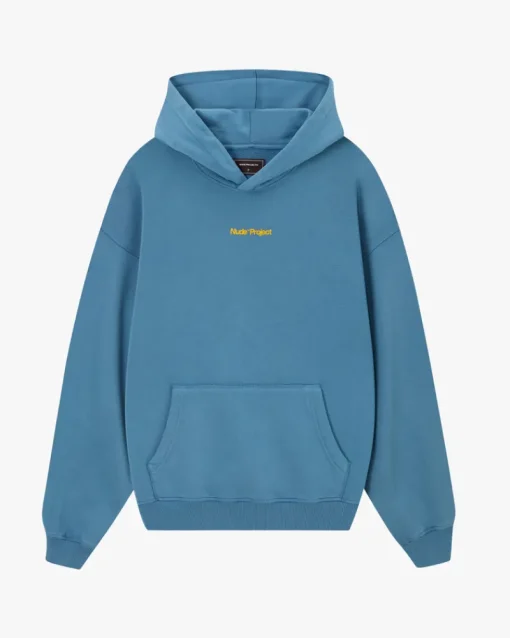 Nude Project Cult Hoodie Washed Stone Blue Online
