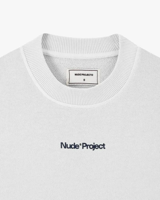 Nude Project Cult Sweatshirt Washed Light Grey Fashion