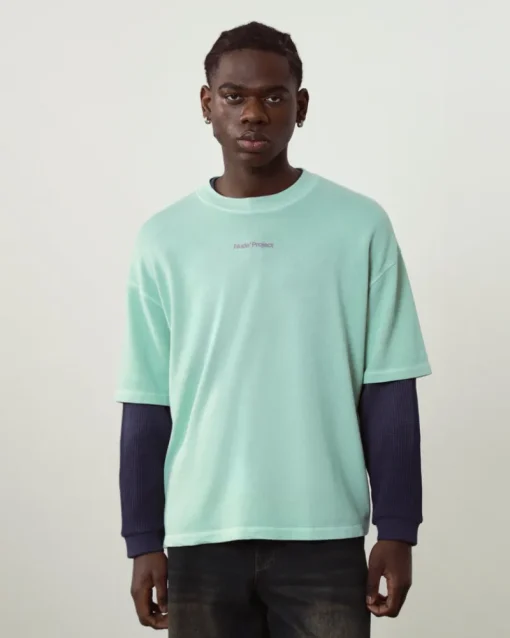Nude Project Cult Tee Washed Green Sale