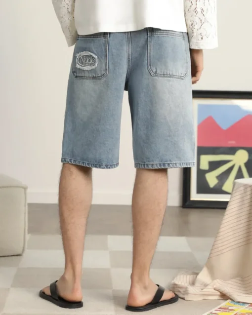 Nude Project Denim Shorts Lace Best
