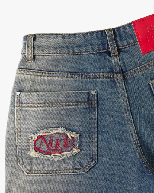 Nude Project Denim Shorts Tachas Outlet