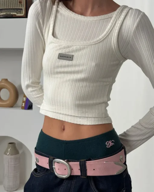 Nude Project Double Trouble Long-Sleeve Tee Online