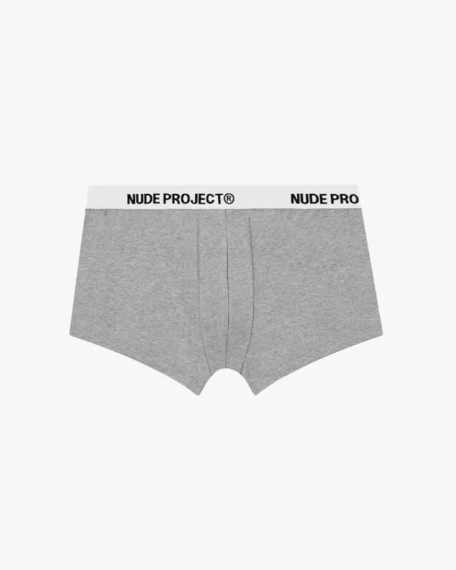 Nude Project Essential Boxer Grey 2Xpack Outlet