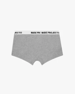 Nude Project Essential Boxer Grey 2Xpack Outlet