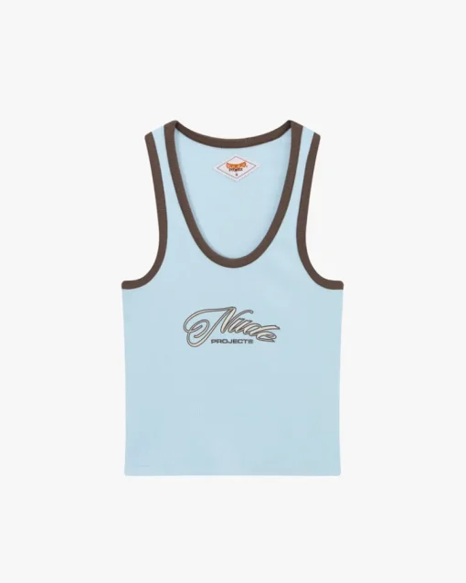Nude Project Every Day Tank Top Blue Fashion