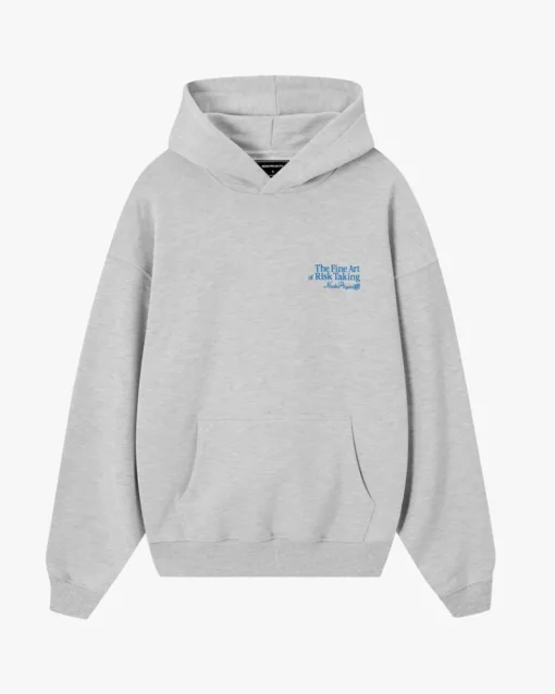 Nude Project Fine Art Hoodie Grey Melange Outlet