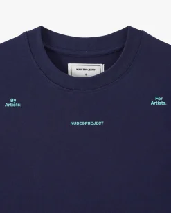 Nude Project Fine Art Tee Navy Online