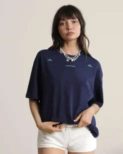 Nude Project Fine Art Tee Navy Online