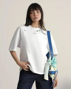 Nude Project Fine Art Tee White New