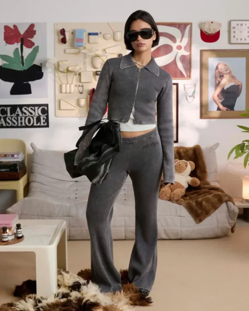 Nude Project First Class Knit Pants Ash Fashion