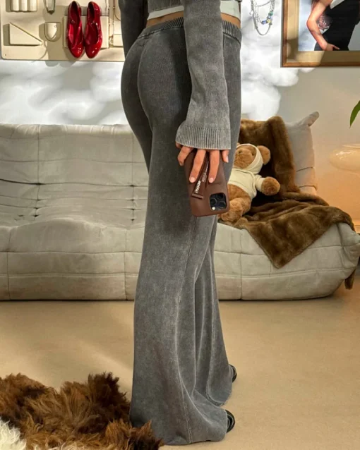 Nude Project First Class Knit Pants Ash Fashion