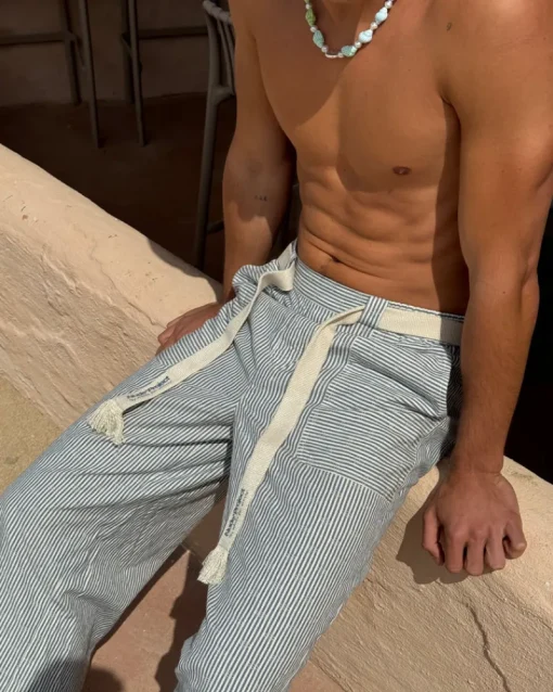 Nude Project Formentera Pants Blue Discount