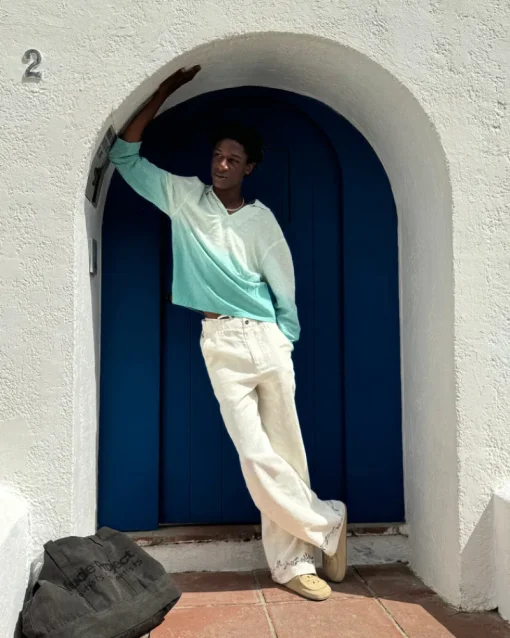 Nude Project Frankie Linen Tailoring Pants Sale